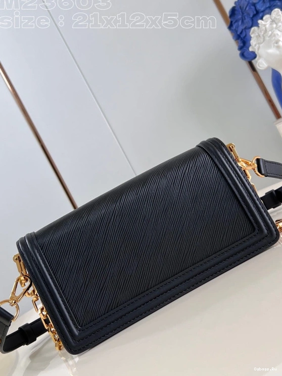 LOUIS West-21*12*5CM DAUPHINE VUITTON East 0524